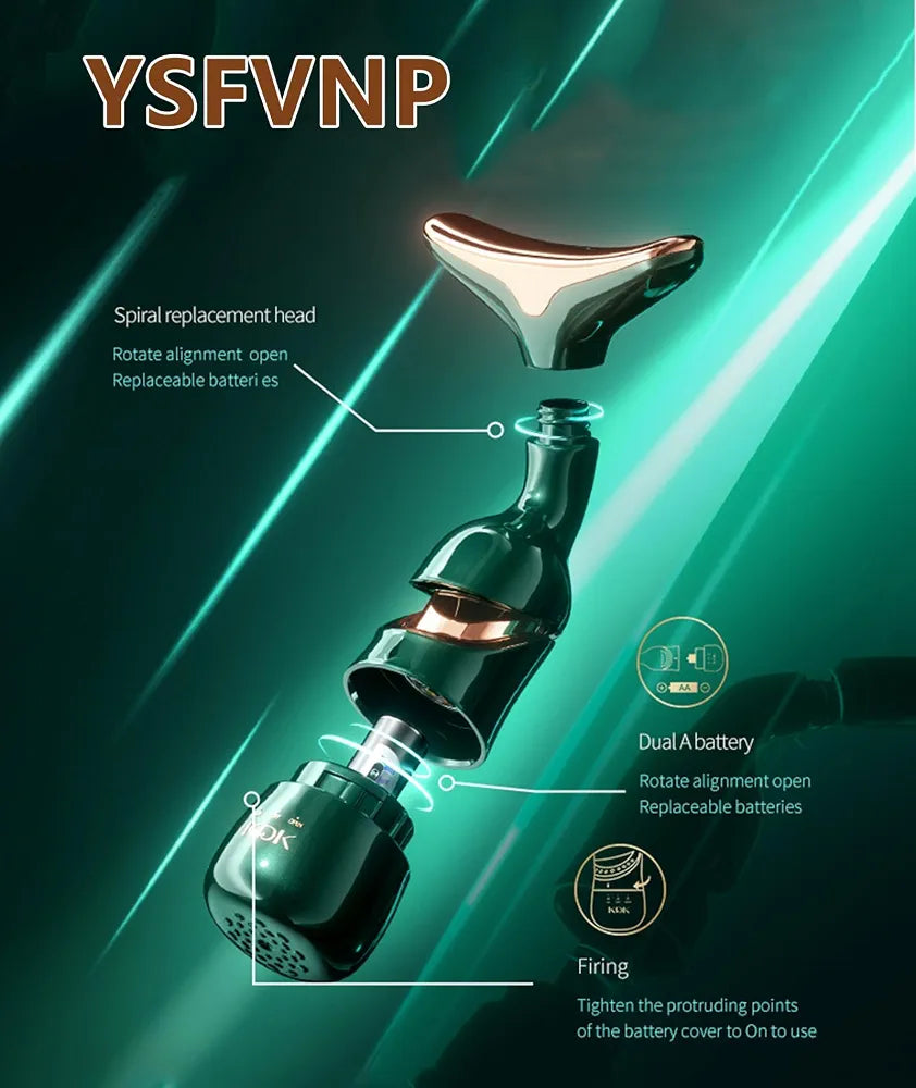 3 in 1 Facial Massager Machine for Face, Anti Wrinkles Face Neck Eyes Massager, Facial Massager Set, Sculpting Tool Multifunctional Neck Massager Beauty Device for Forehead Cheek