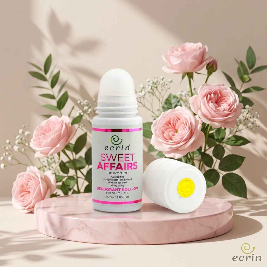 Ecrin Sweet Affairs Roll On-Deodorant For Women 55ml