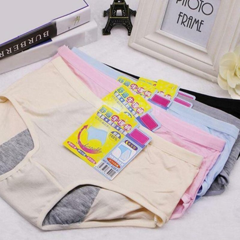 Period Panty Leak Proof Protective Panties Comfortable For  Reliable Protection During Menstrual Cycle And Everyday Wear - L, MultiColor