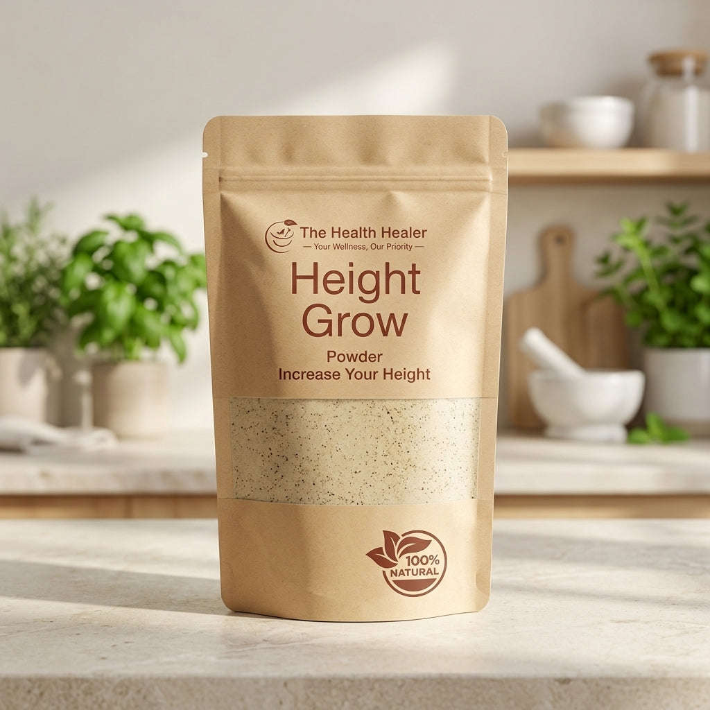 The Health Healer Height Grow Powder – Natural Herbal Powder Supplement - 300g