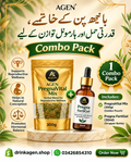 AGEN PregnaVital Mix 300g + Pregna FertiGel 30ml – Herbal Wellness Combo Pack