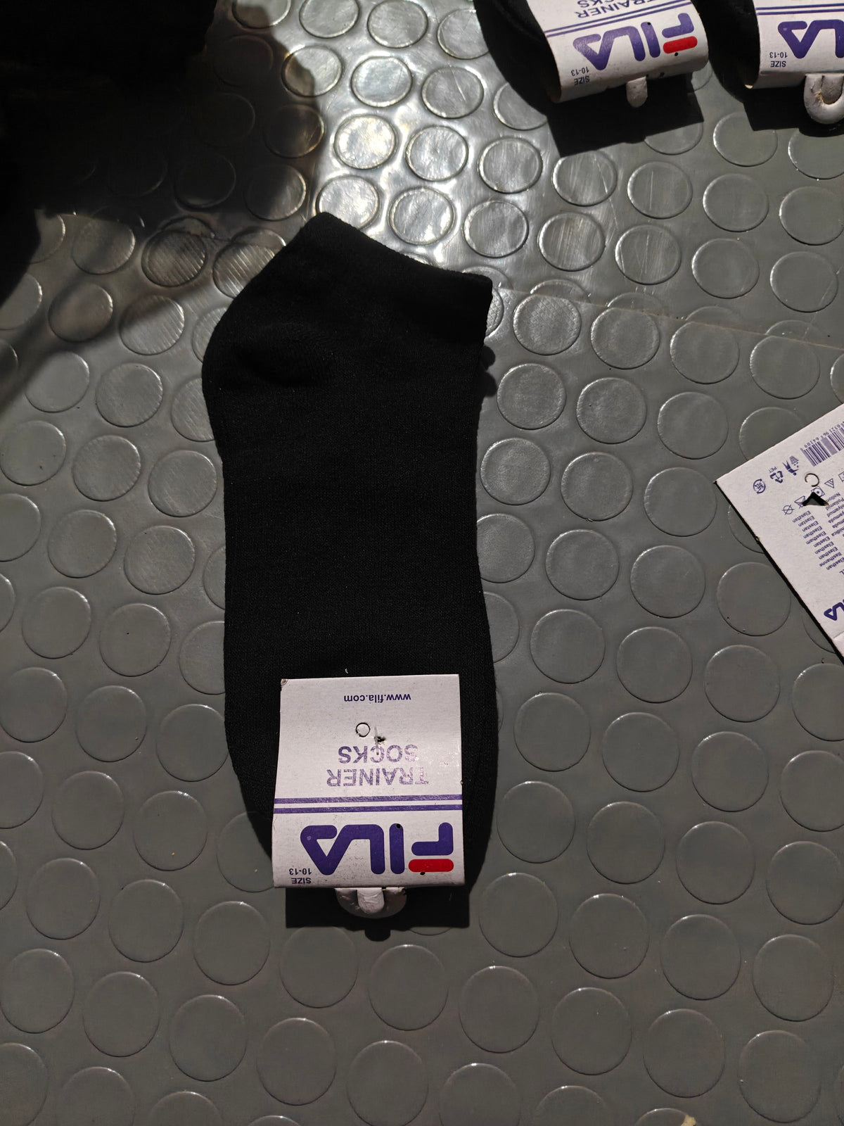 FILA Men's Ankle Trainer Socks Pack of 10